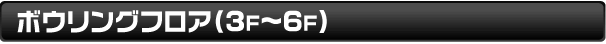 ボウリングフロア（3F〜6F）